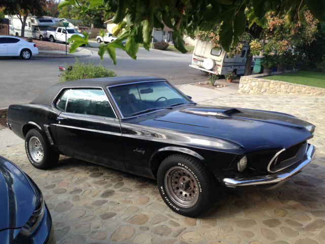 1969 Ford Mustang (Black/Black)