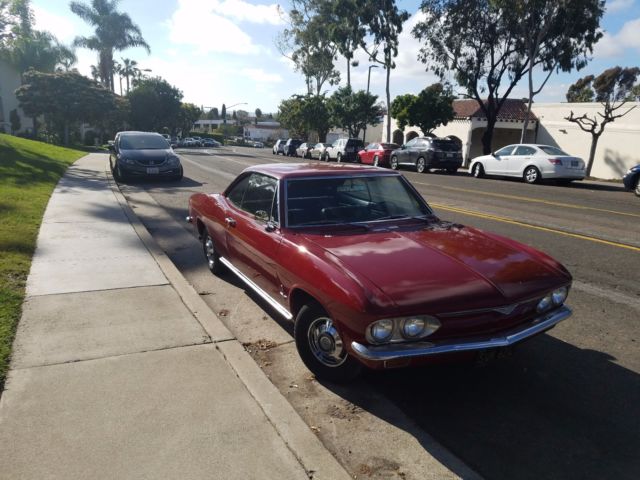 1966 Chevrolet Corvair (Red/Black)