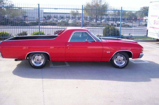 1971 Chevrolet El Camino (Red/Black)