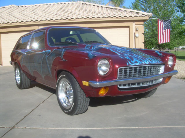 1971 Chevrolet Vega (Red/Red and Black)