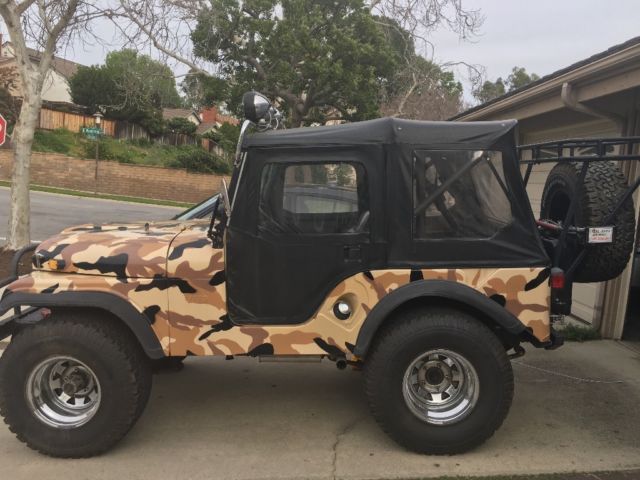 1969 Jeep CJ (Camouflage/Black)