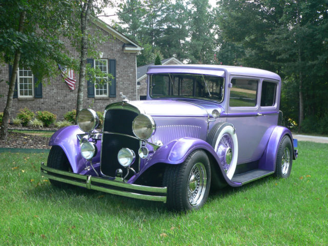 1929 Dodge DA Victoria (Purple Pearl/Purple/Black leather)