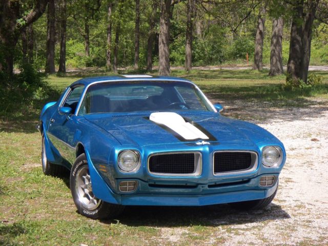 1971 Pontiac Firebird (Blue/Blue)
