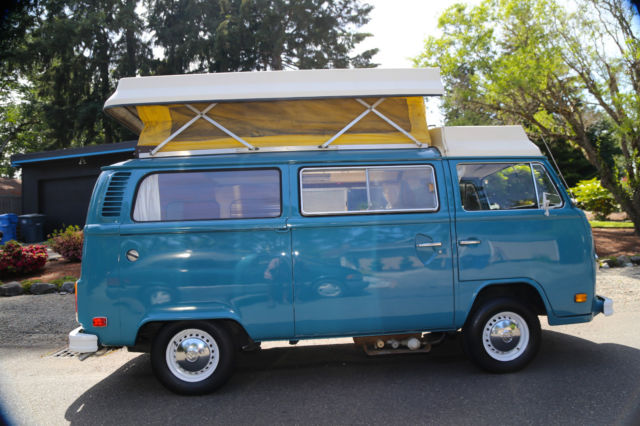 1978 Volkswagen Bus/Vanagon (Blue/Brown)
