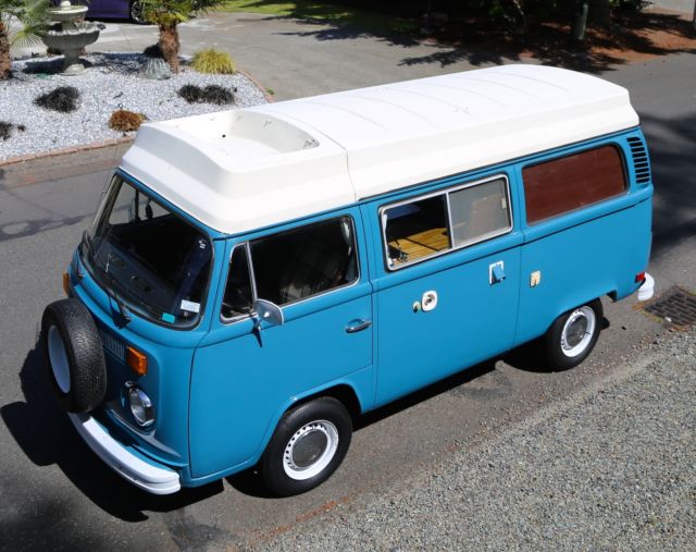 1978 Volkswagen Bus/Vanagon (Blue/Brown)