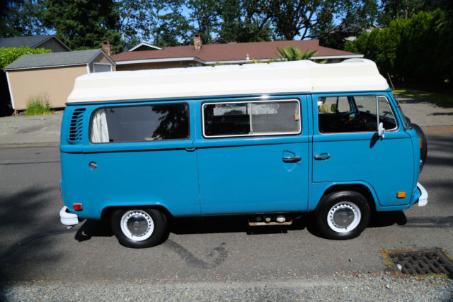 1978 Volkswagen Bus/Vanagon (Blue/Brown)