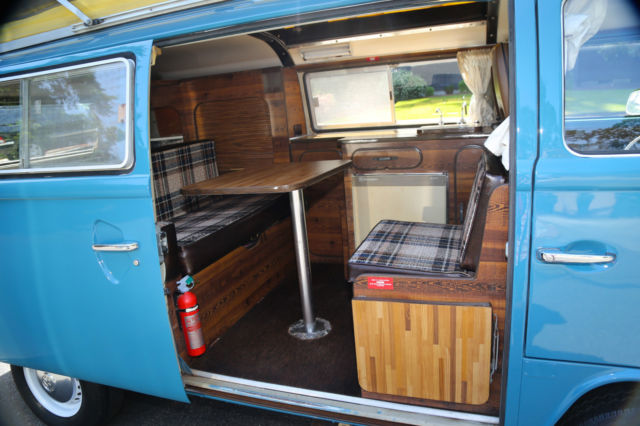 1978 Volkswagen Bus/Vanagon (Blue/Brown)
