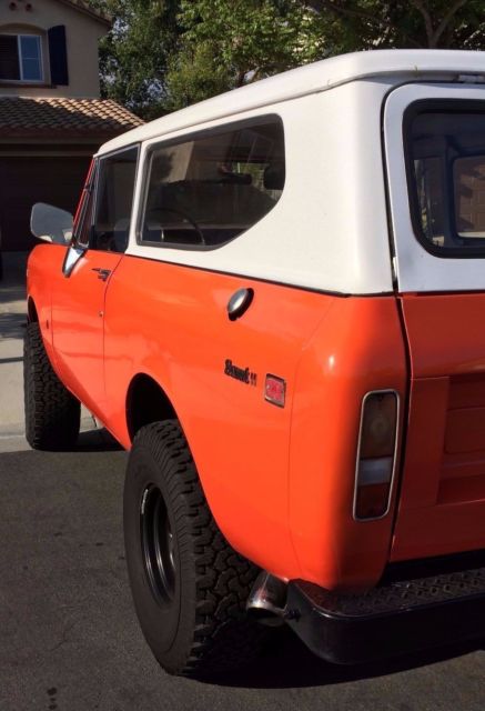 1973 International Harvester Scout (Orange/Black)