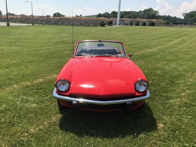 1973 Triumph Spitfire (Red/Red)