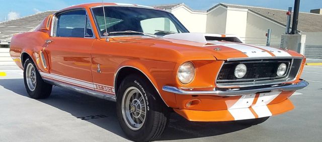1968 Ford Mustang (Orange/Black)