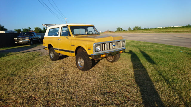 1972 Chevrolet Blazer (Ochre - Yellow/Black)