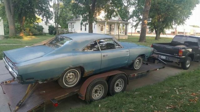 1970 Dodge Charger (Blue/White)