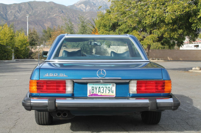 Seller of Classic Cars - 1976 Mercedes-Benz SL-Class (Blue ...