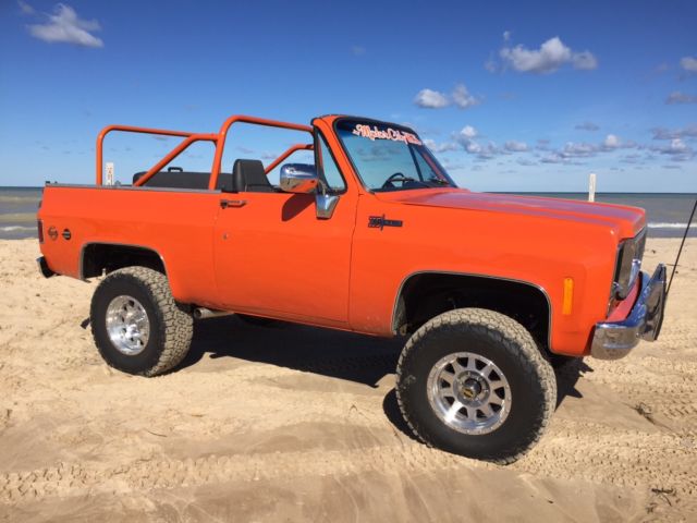 1973 Chevrolet Blazer (Orange/Gray)