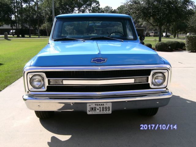1970 Chevrolet C-10 (Blue/Blue)