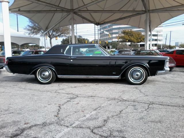 1969 Lincoln Continental (Black/Black)