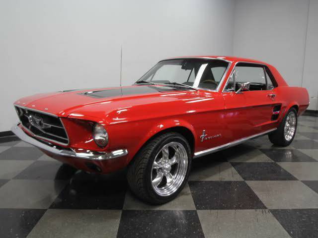 Ford Mustang Red 1967