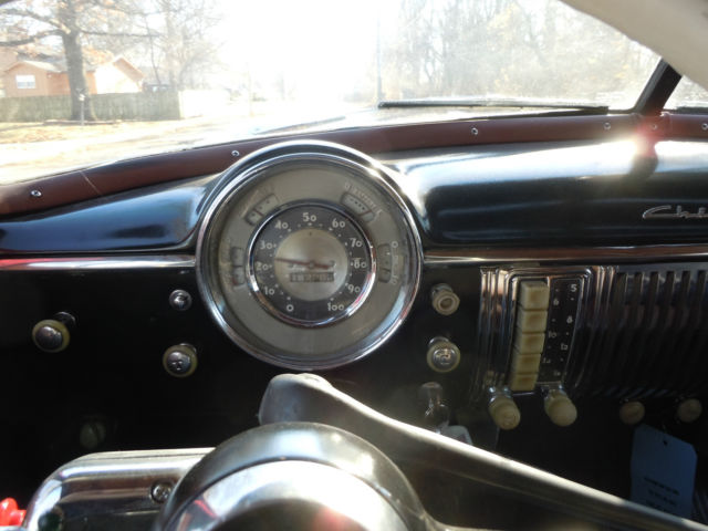1949 Chevrolet Fleetline Salon (Satin Black/Brown)