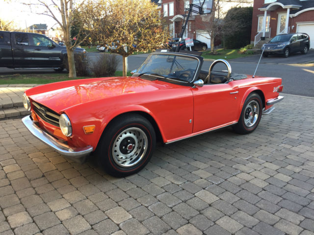 1973 Triumph TR-6 (Red/Black)