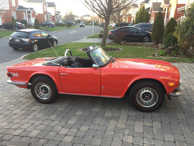 1973 Triumph TR-6 (Red/Black)