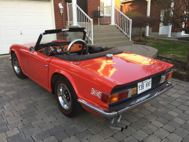 1973 Triumph TR-6 (Red/Black)