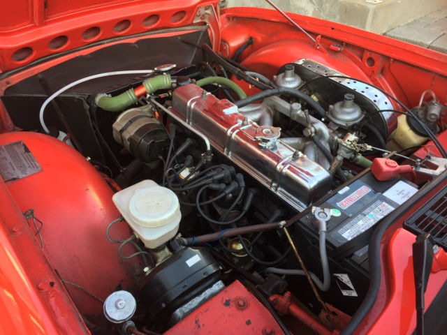 1973 Triumph TR-6 (Red/Black)