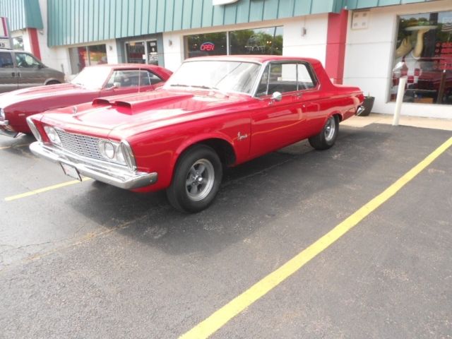 1963 Plymouth Fury (Red/Black)