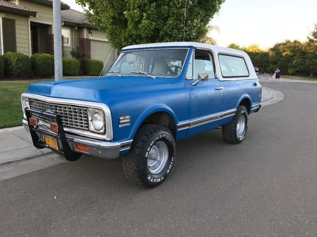 1972 Chevrolet Blazer (Blue/Blue)