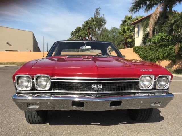 Seller of Classic Cars - 1968 Chevrolet Chevelle (Red/Black)