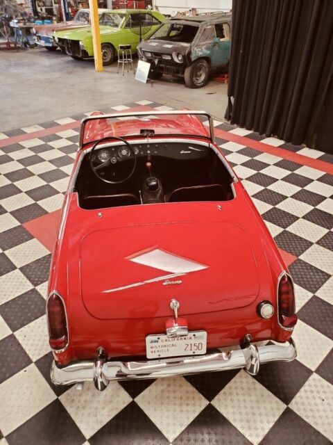 1962 Austin Healey Sprite (Red/Black)