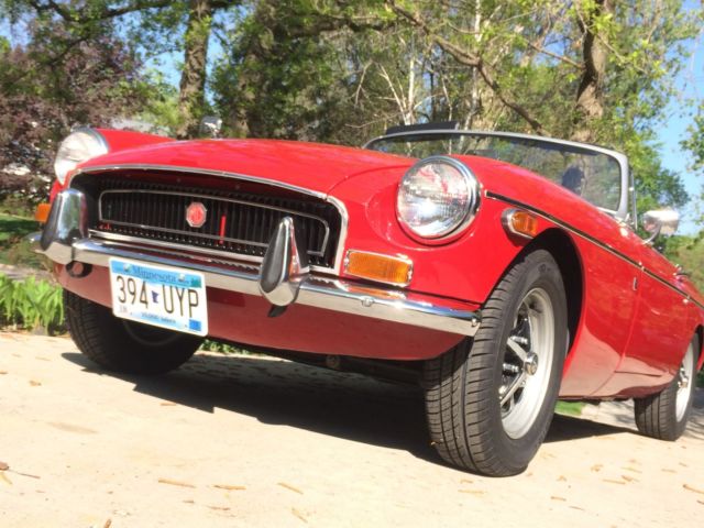 1971 MG MGB (Silver/Black)