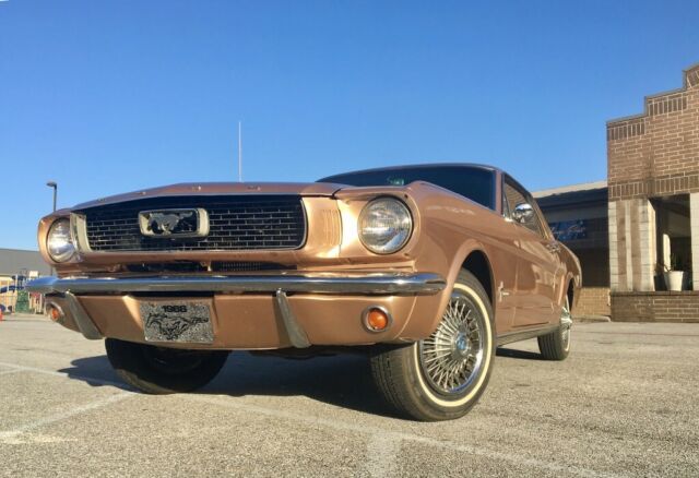 1966 Ford Mustang (Gold/Black)