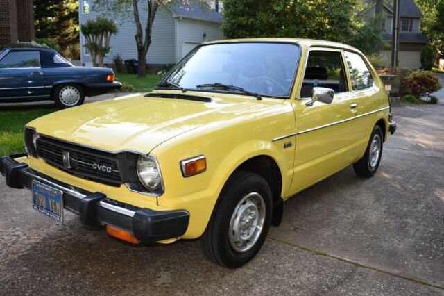 1979 Honda Civic (Yellow/Black)