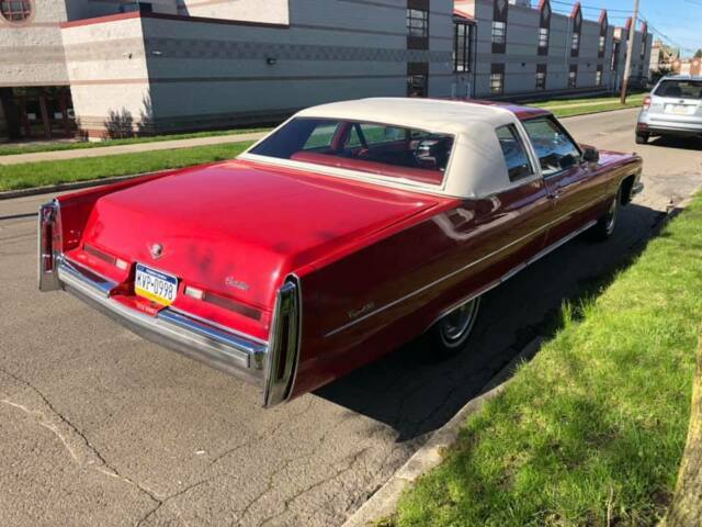 1974 Cadillac DeVille (Red/Red)