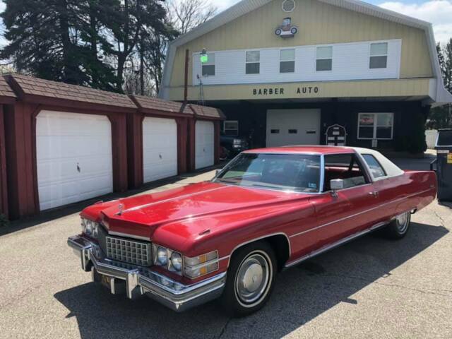 1974 Cadillac DeVille (Red/Red)
