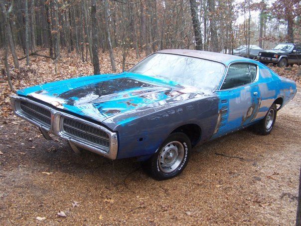 1972 Dodge Charger (Petty blue/white and black)