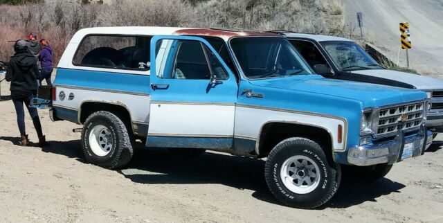 1977 Chevrolet Blazer (Blue/Blue)