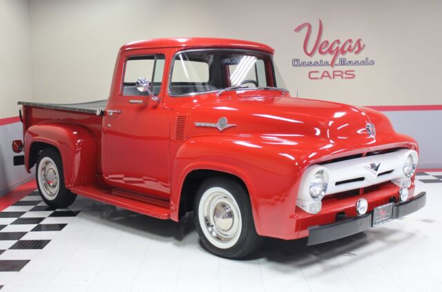 1956 Ford F1 Pickup (Red/Gray)