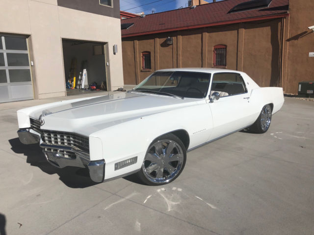 1967 Cadillac Eldorado (White/White)