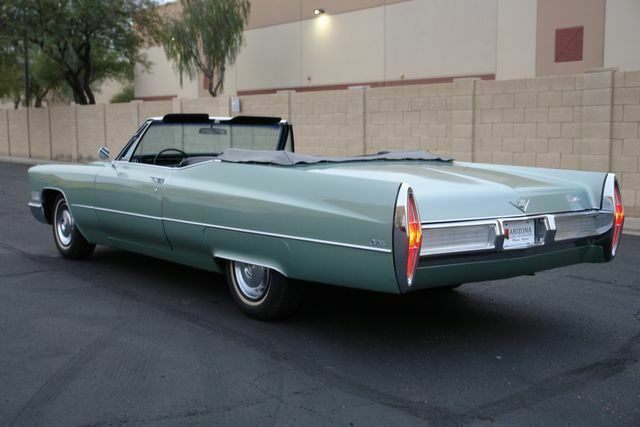 Seller Of Classic Cars 1967 Cadillac Deville Green Black