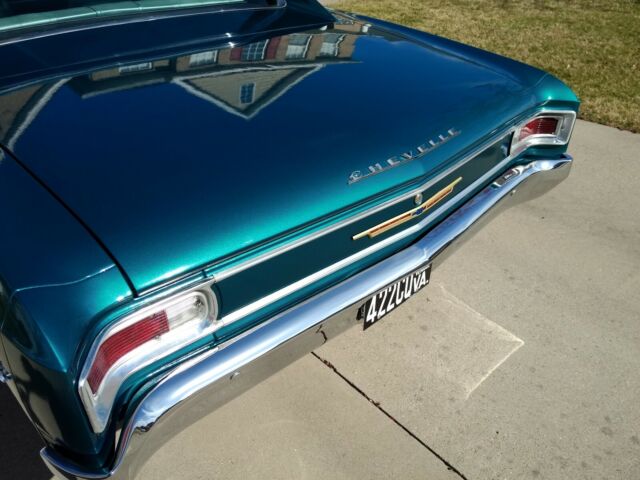 1966 Chevrolet Chevelle (Tropic Turquoise GM Code L/Medium Turquoise)