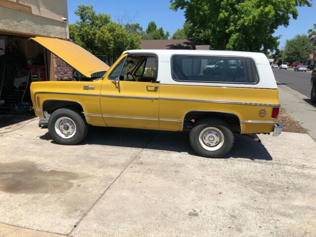 1973 Chevrolet Blazer (Mustard yellow/--)