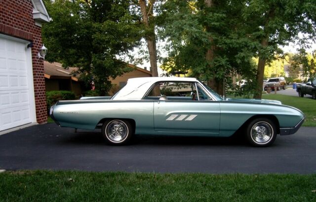 1963 Ford Thunderbird (Teal Blue/Cream)