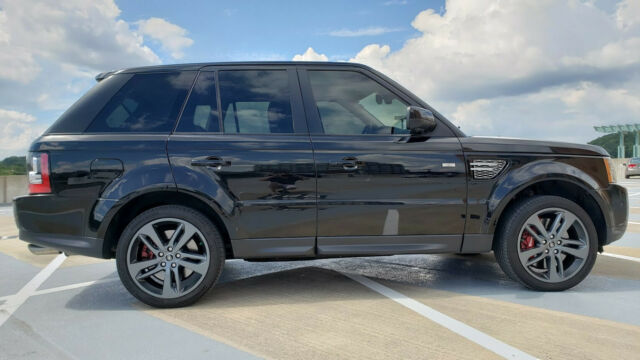 2013 Land Rover Range Rover Sport (Black/Black)