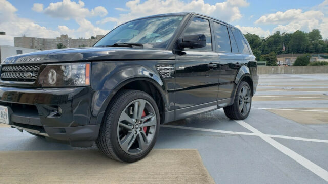 2013 Land Rover Range Rover Sport (Black/Black)