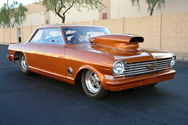1963 Chevrolet Nova (Orange/Gray)