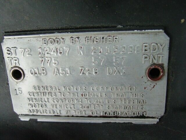 1972 Chevrolet Camaro Z 28