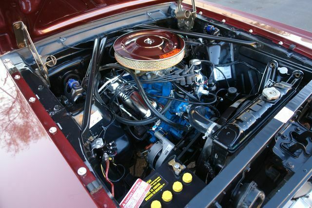 1966 Ford Mustang (Burgundy/Black)