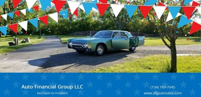 1961 Lincoln Continental (Turquoise/Turquoise)