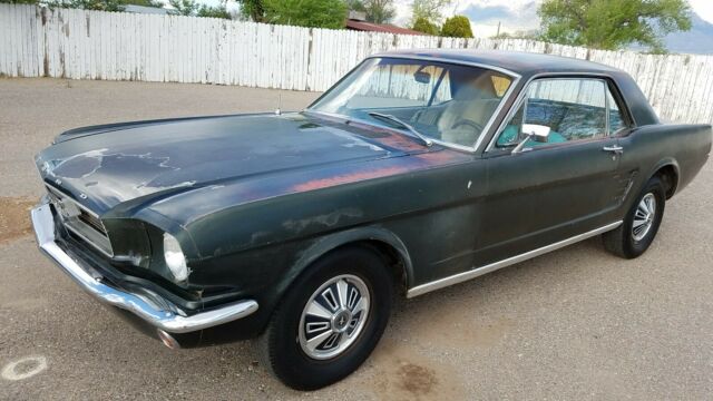 1966 Ford Mustang (ivy green/White)
